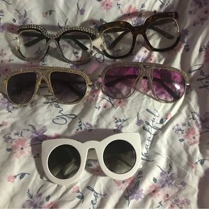 Retro sunglasses and eyeglasses lot